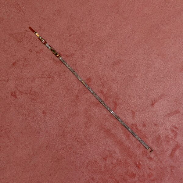 Dikdörtgen taş su yolu bileklik