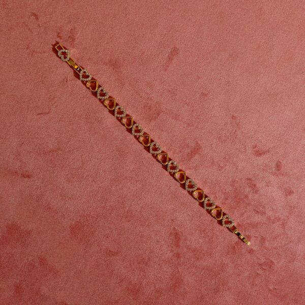 İki Renk Kuyumcu Model Bileklik