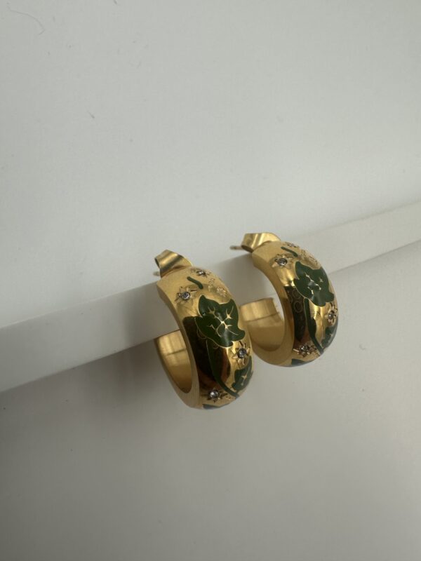 MOTİFLİ MİNİ KÜPE