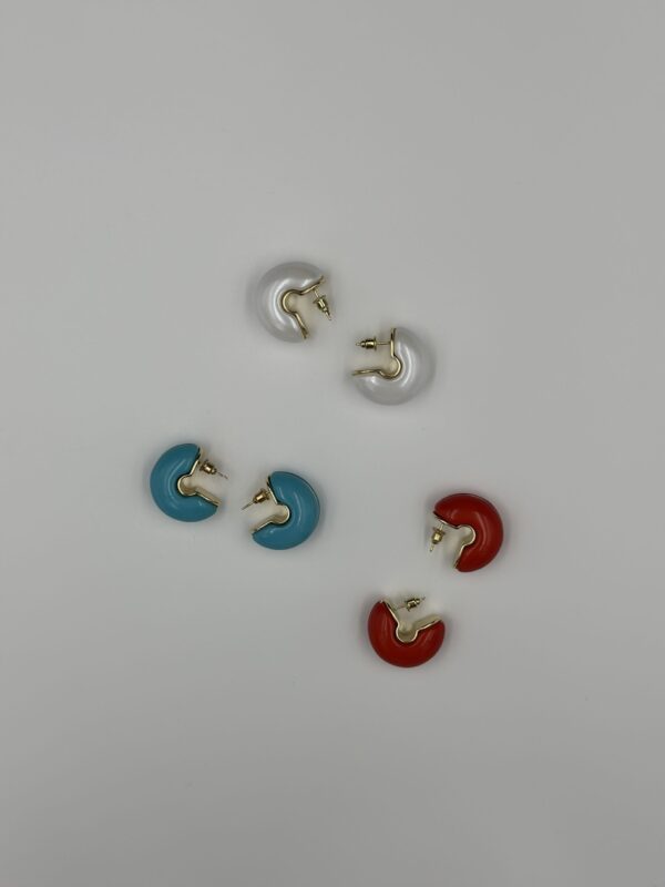 RENKLİ ÇELİK KÜPE