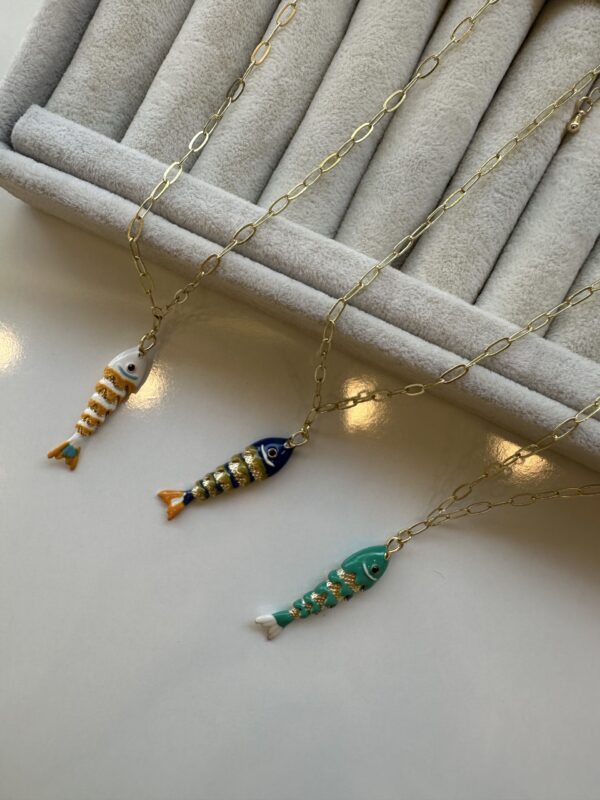 Renkli Balık Kolye