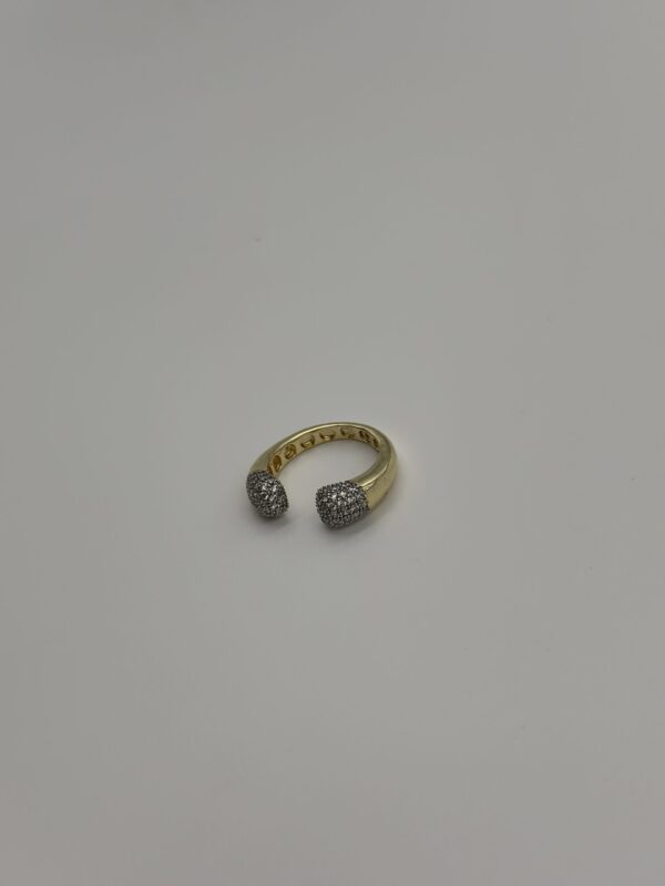 Lüks Parıltı Gold Yüzük