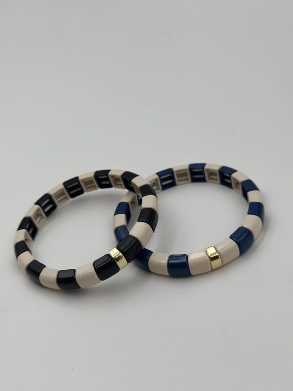 LASTİKLİ ÇİFT RENK BİLEKLİK