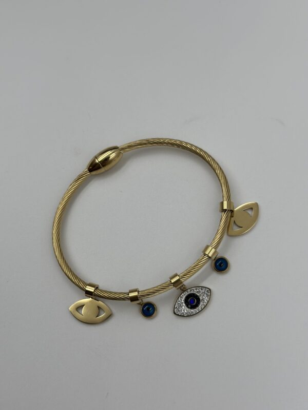 MIKNATISLI GÖZ DETAYLI BİLEKLİK