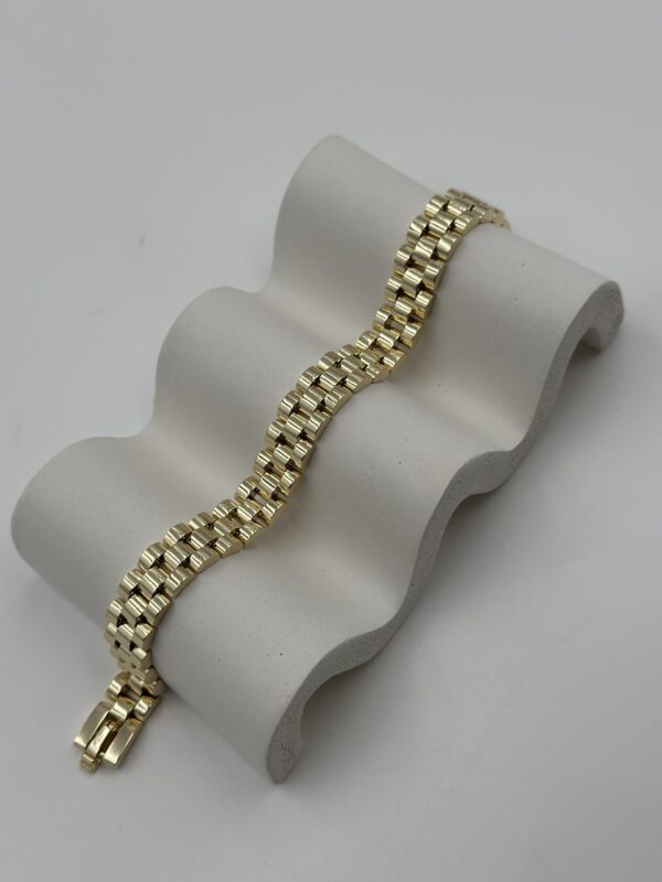 GOLD AURA KUYUMCU MODEL ÇELİK BİLEKLİK