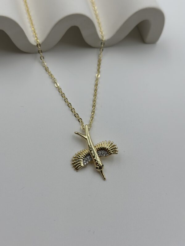 ANKA KUŞU ÇELİK KOLYE