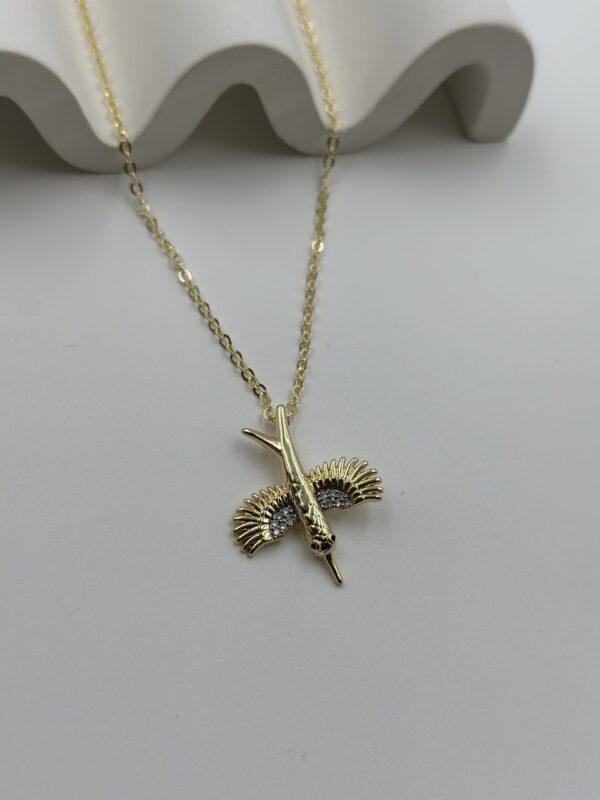 ANKA KUŞU ÇELİK KOLYE