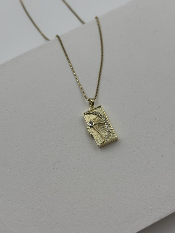 GÜN IŞIĞI ÇELİK KOLYE