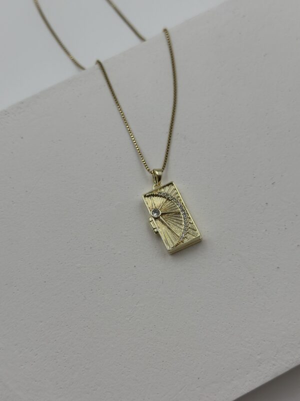 GÜN IŞIĞI ÇELİK KOLYE