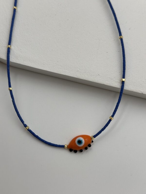 MAVİ BONCUK NAZAR KOLYE