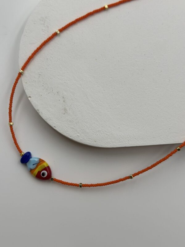 EL YAPIMI CAM BALIK KOLYE