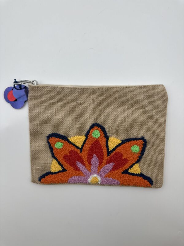 PUNCH İŞLEME HASIR EL ÇANTASI