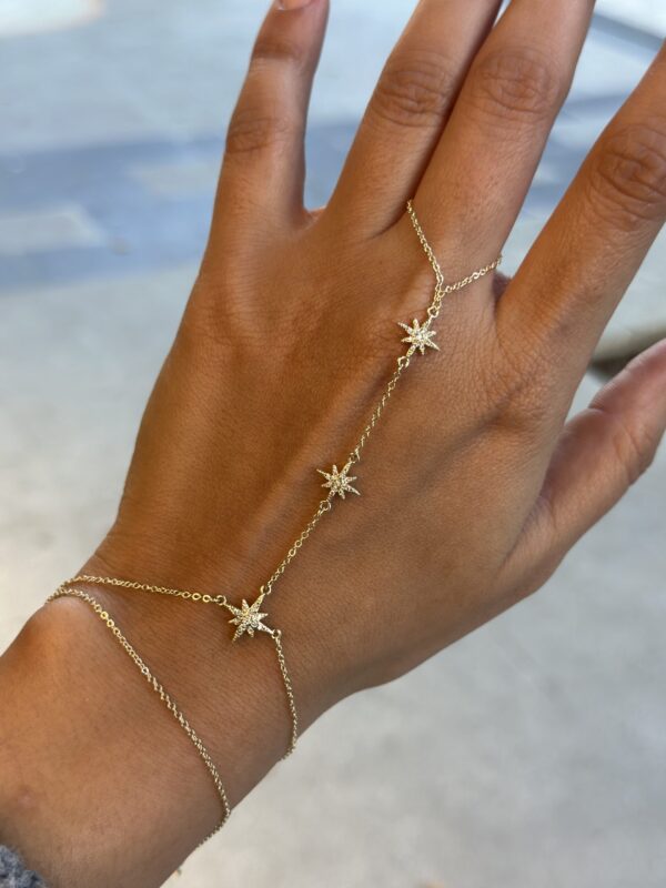 YILDIZ IŞILTILI ZARİF GOLD ŞAHMERAN