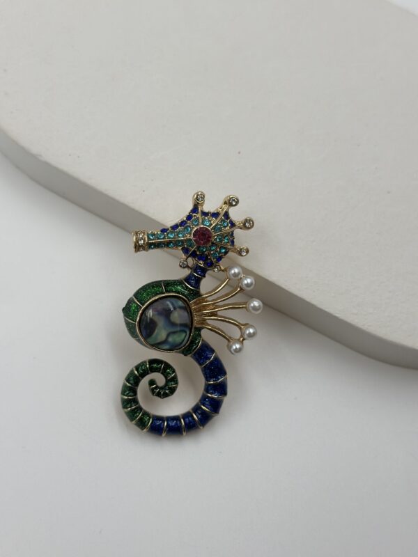 İNCİ DETAY DENİZATI BROŞ