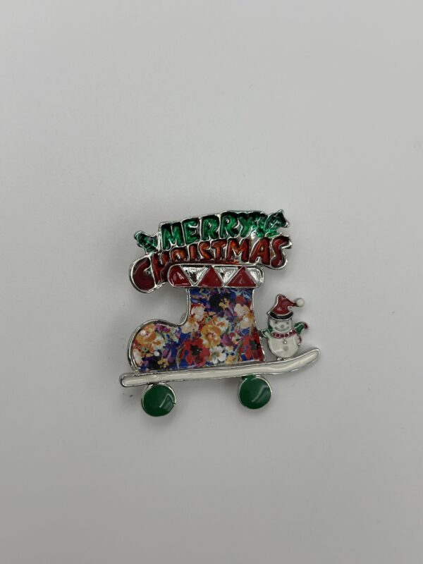 YILBAŞI TEMALI PATEN BROŞ