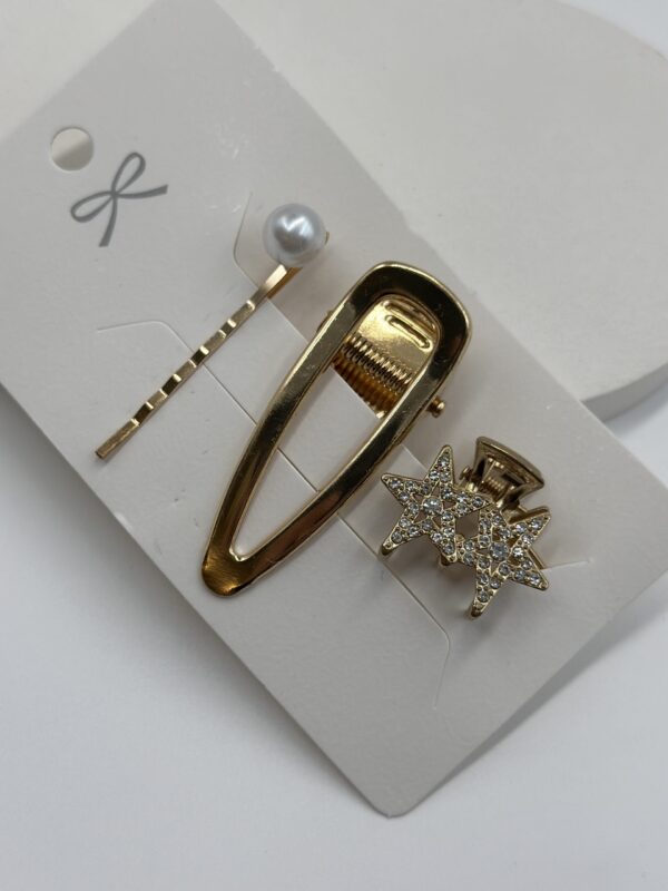 GOLD ÜÇLÜ TOKA SET