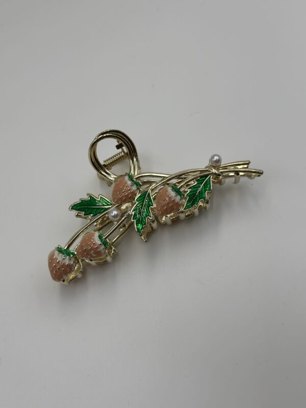 PEMBE ÇİLEK DALI GOLD TOKA