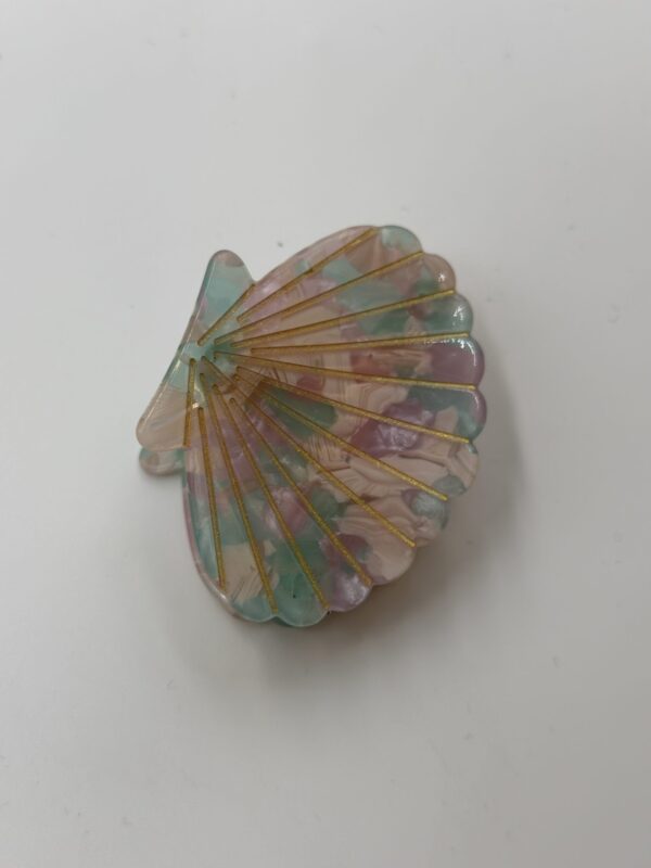 PASTEL DENİZ KABUĞU TOKA