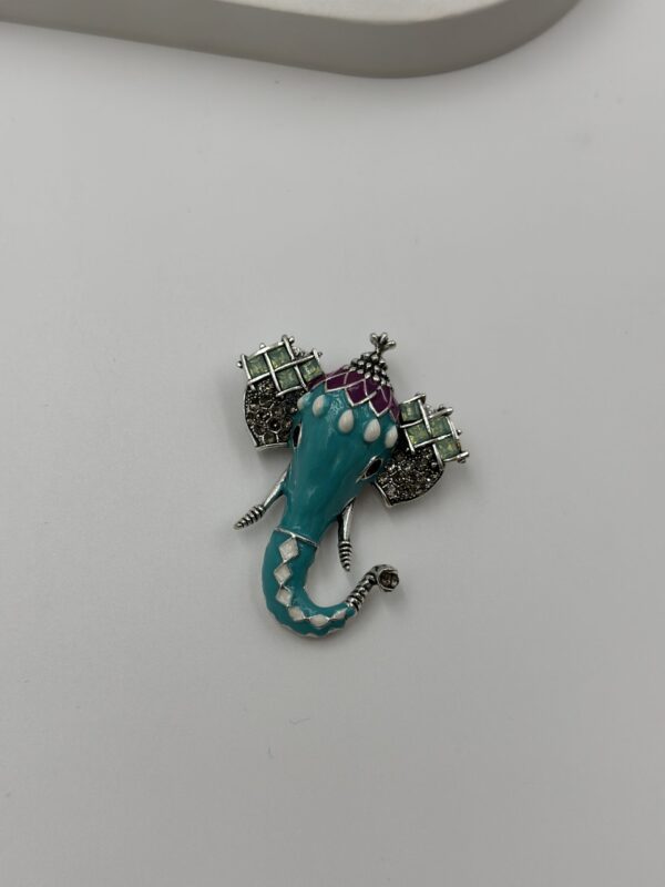 UĞURLU HİNT FİL BROŞ