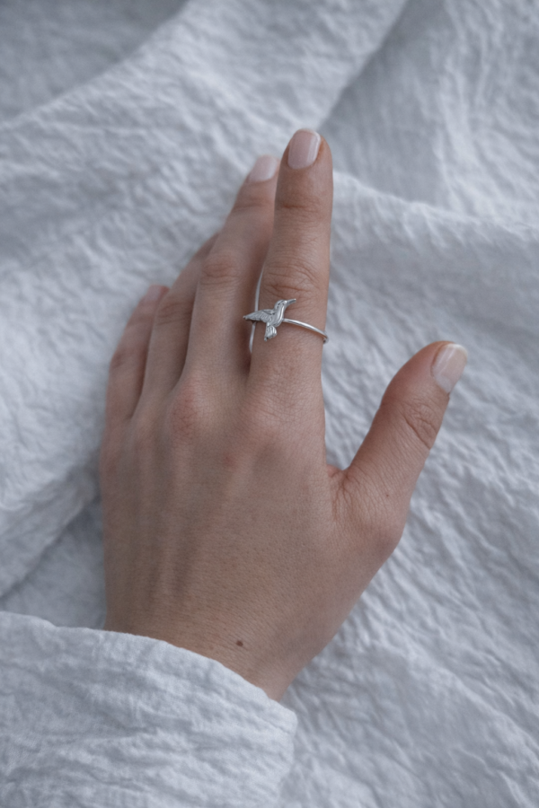 Valére Kuş Detay Pinterest Minimal Silver Yüzük