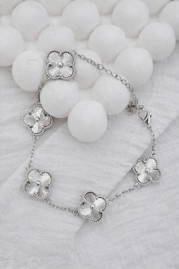 Yonca Silver Bileklik