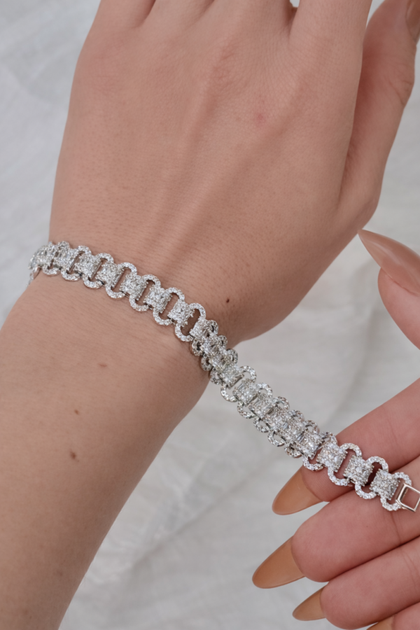 Wild Soul Parıltılı Silver Bileklik